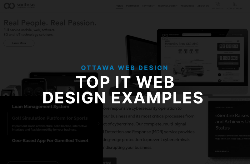 Top 10 IT Web Design Examples