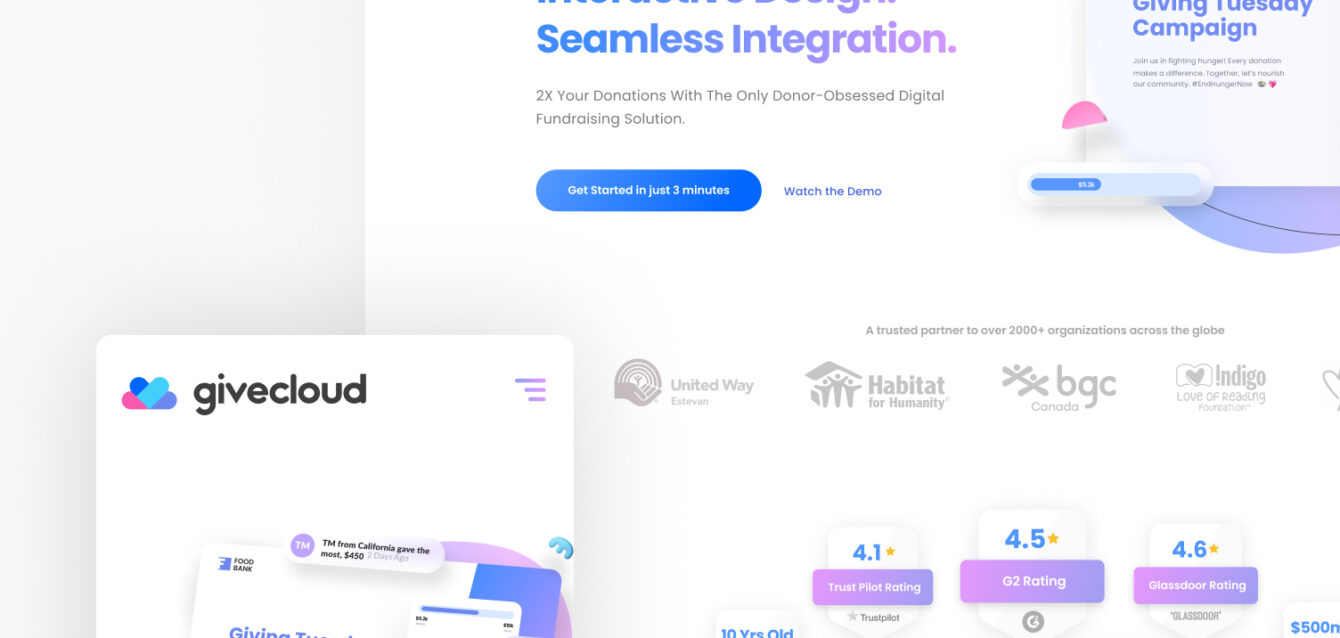 Givecloud UX/UI Design
